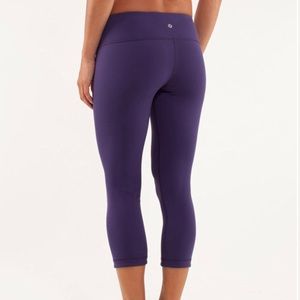 Lululemon Wunder Under Crop GUC 6